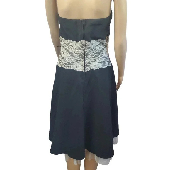 Ruby Rox Brand Size 9 Strapless Lace Detail Tule Petticoat 50's Inspired Dress - Picture 3 of 10